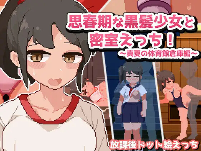 探索SLG/制服校园/像素全动态2C 与青春期的黑发少女在密室激情！～盛夏的体育馆仓库篇～ PC端 更新版 预览图