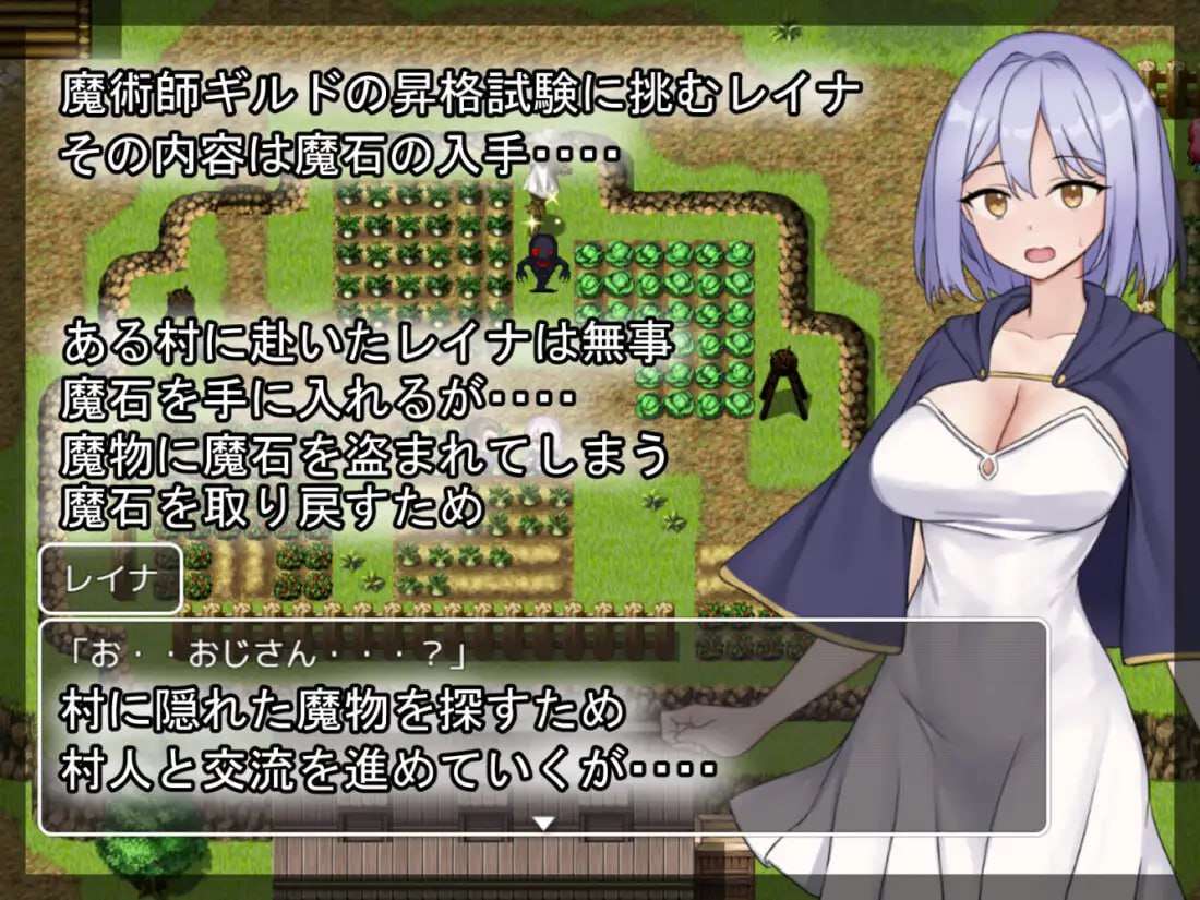 蕾娜的魔石和晋升考试 レイナの魔石と昇格試験 PC端 AI汉化版 预览图