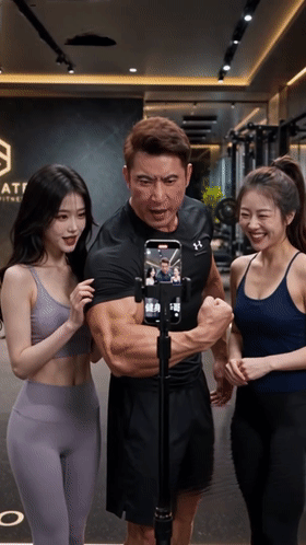 AI真人短剧《良子重生绑定系统》第1-4合集 动漫视频 PC端 预览图