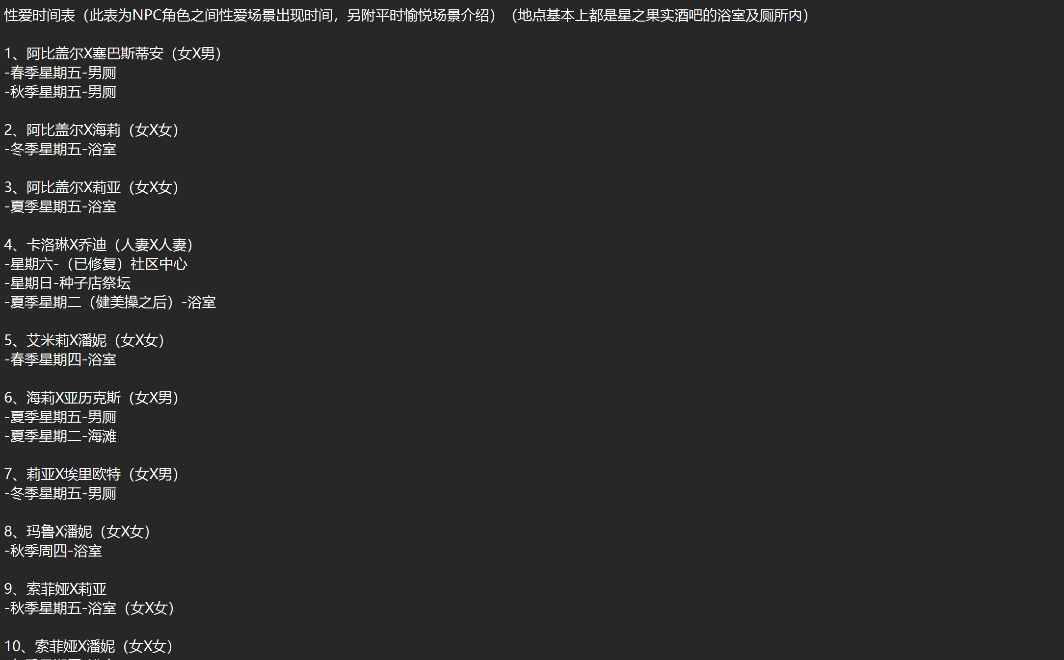 星露谷物语 瑟瑟谷物语 Ver2.0 色色MOD整合邪恶魔改版 官方中文版 PC端 官中版 预览图