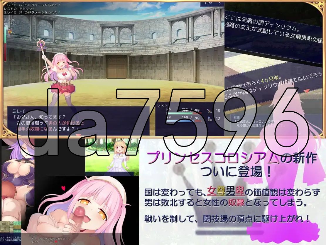 公主竞技场2 プリンセスコロシアム2.v2.0 AI汉化版+自带全回想解放 PC端 AI汉化完整版 预览图