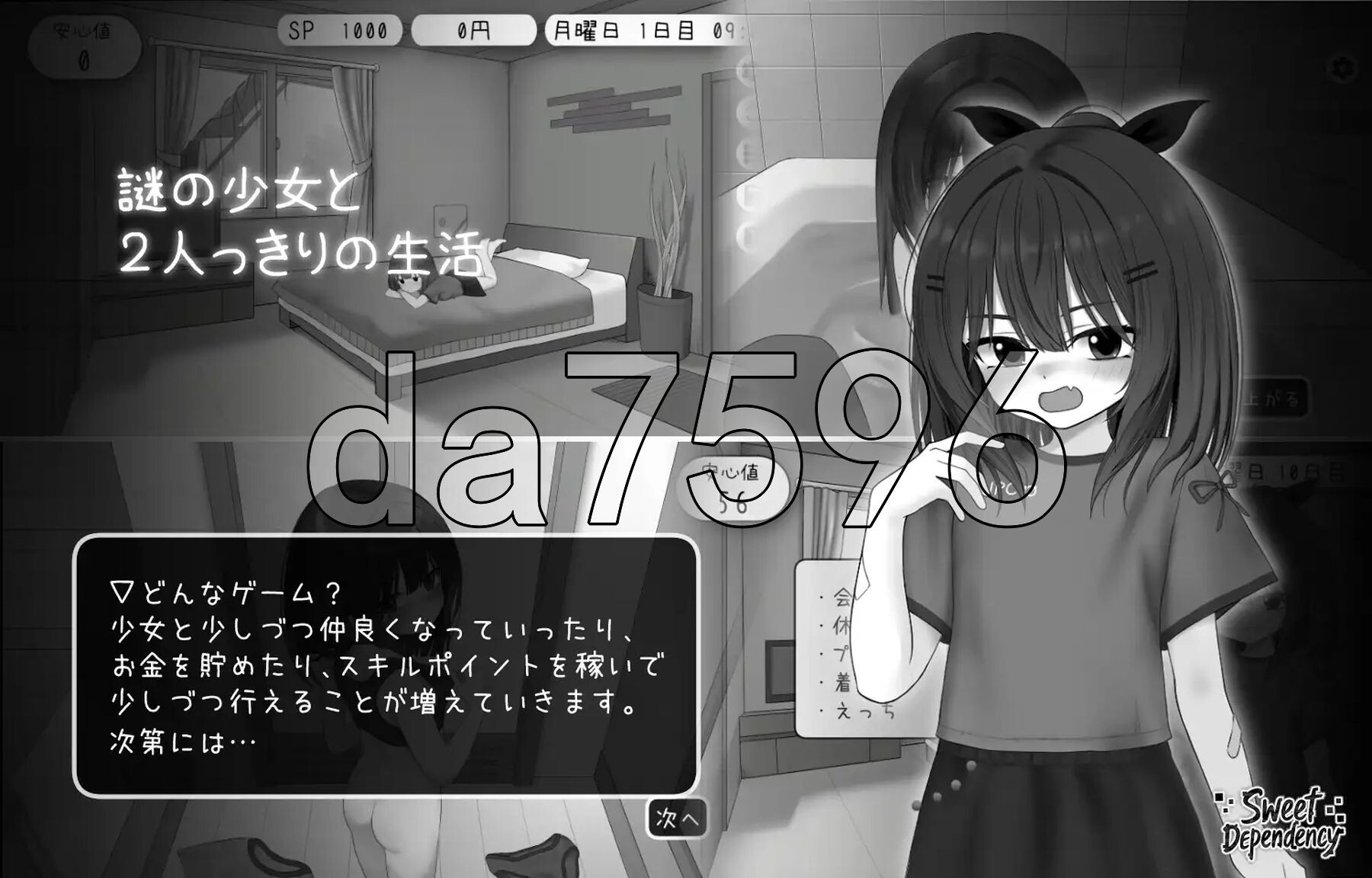 甜蜜的依赖 Sweet Dependency 生肉版+金手指代码 PC端 日文原更新版 预览图