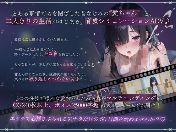 与孤独少女的50天 孤独少女との50日間 内嵌AI汉化版+自带全回想 PC端 AI汉化完整版 预览图
