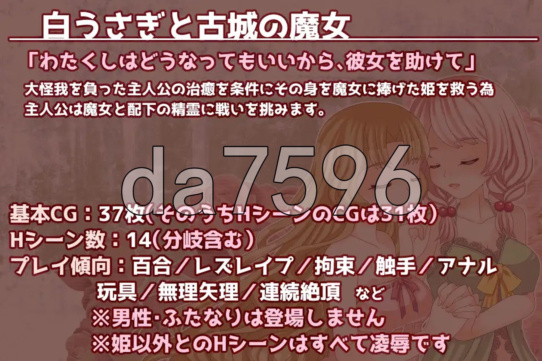 たゆまぬイト 社团 小白兔与古城魔女+魔王侍女的恋爱方式+三角・魔导书 PC端 AI汉化完整版 预览图
