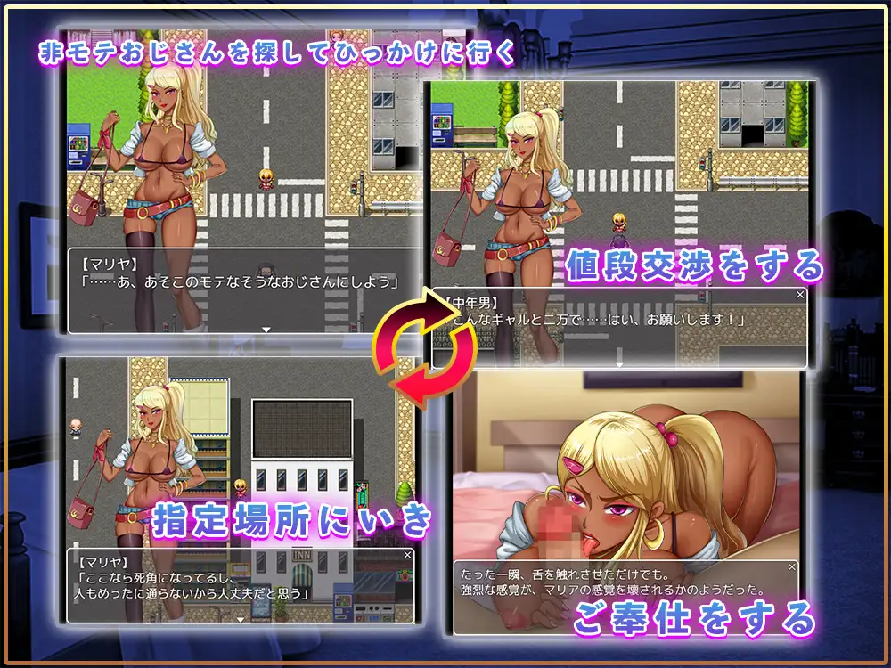 新作[日式RPG/强X/羞辱] 辣妹陷阱 ギャル喰い PC端 AI汉化更新版 预览图