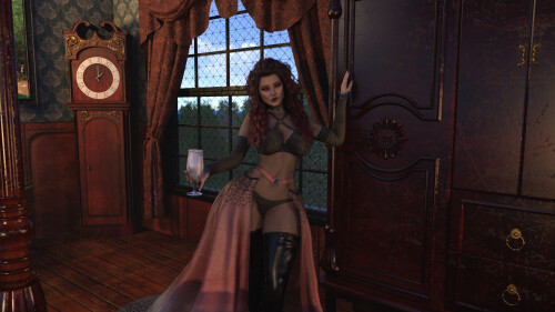 幽艳森狱 Sorceress In the Sinful Silkwood Yielding v0.4 双端 AI汉化版 预览图