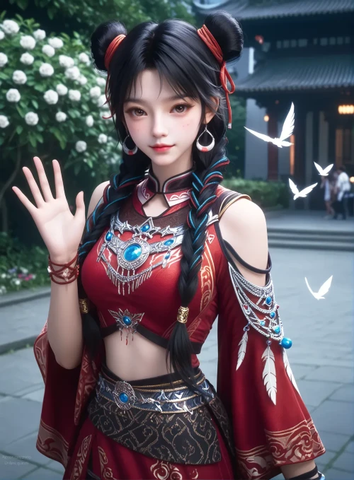 AI绘画择天记-南客 AI绘画漫画图集 预览图