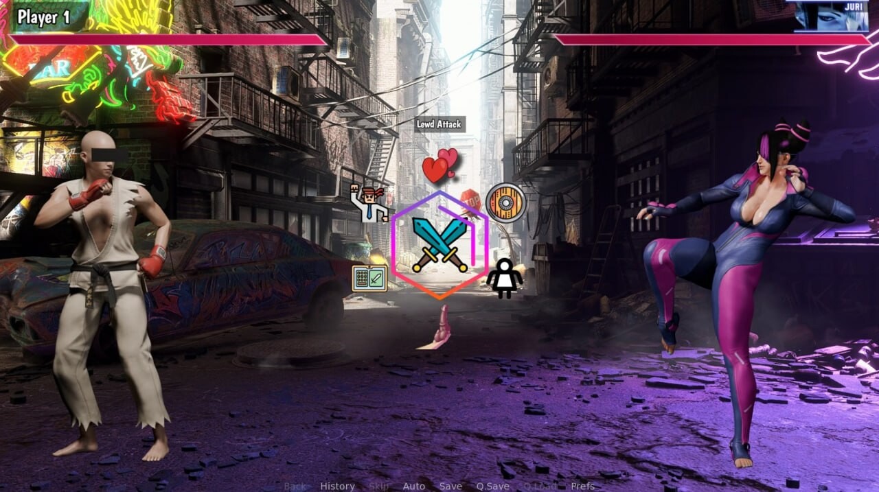 街头斗士：成人游乐场战斗 Street Brawler Adult Playground Battle 9.5 双端 AI汉化版步兵 预览图