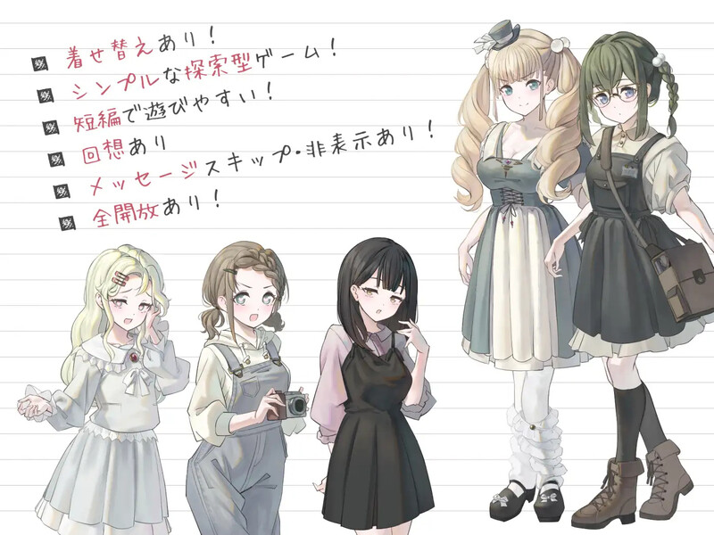 增添AZ 探索RPG/换装/羞耻露出 大小姐与杂货店老板（お嬢様と雑貨屋さん）V1.0 内置AI汉化 双端 AI汉化版 预览图