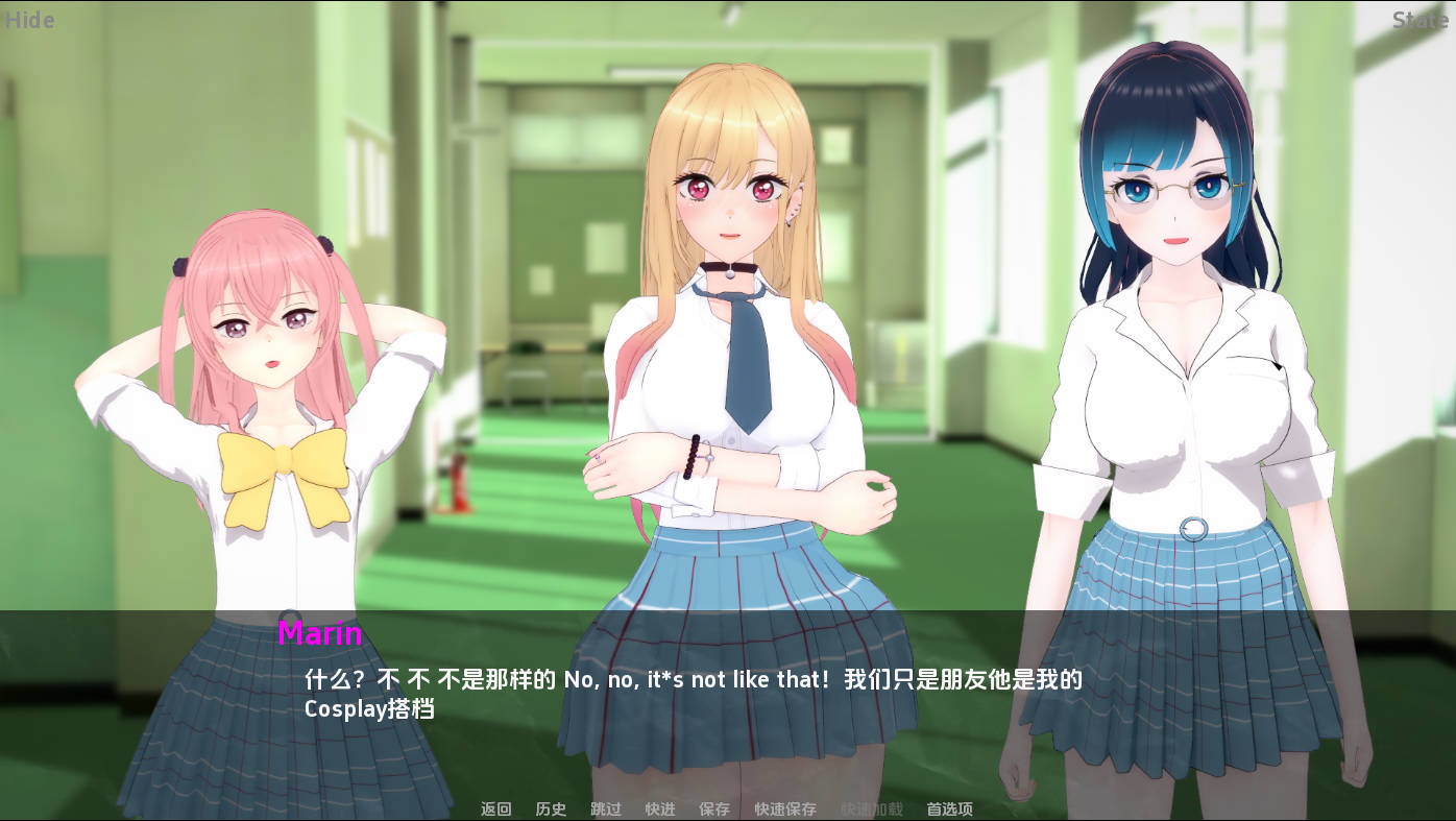 My Dress Up NTR Unseen Desire v0.1 A汉化 PC端 汉化版 预览图