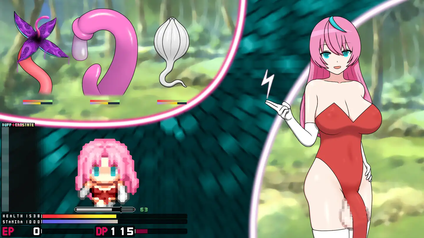 迷糊特殊角色魅魔榨精地牢营救记 v1.0官中汉化(寝ぼすけふたなりの搾精ダンジョン救出記) PC端 官中版 预览图