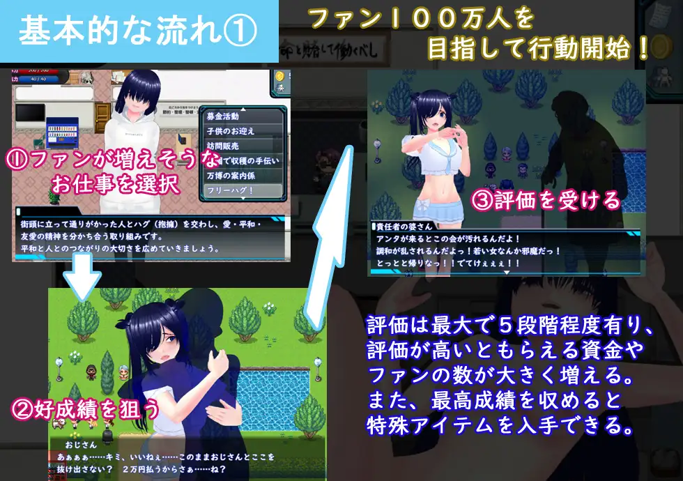 新作RPG/汉化 目标！阴角与TOP偶像！ めざせ！ 陰キャとTOPアイドルを！PC端 AI汉化更新版 预览图