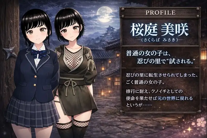くのいちの心得は恥ずかしさに耐えることです！? PC端 AI汉化版 预览图