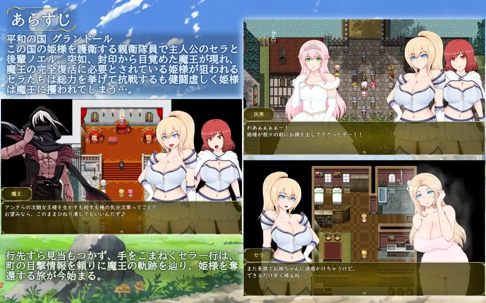 塞拉&诺艾尔~被困于的公主的去向/セラ&ノエル～囚われしプリンセスの行方Ver 3.00 PC端 AI汉化版 预览图