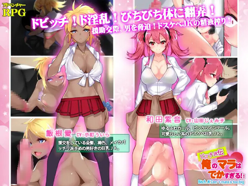 我的鸡鸡太大了（ビッチJK伝 俺のマラはでかすぎる）V1.0 内嵌AI汉化版 双端 预览图