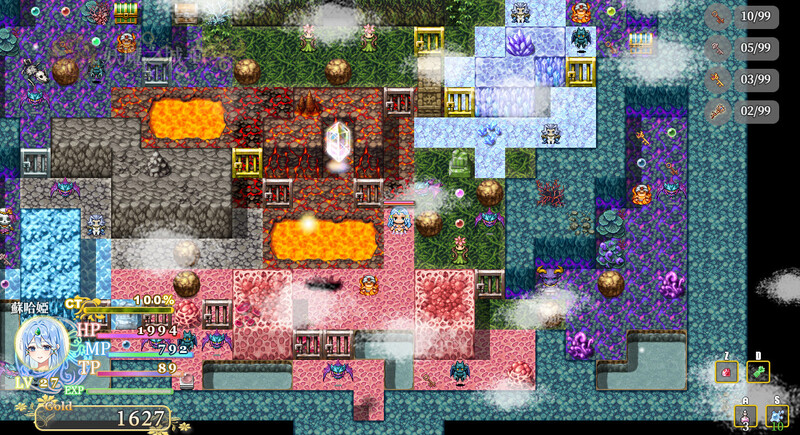 地牢ARPG/羞耻女同/2C 恶魔迷宫（Evil Maze）1-3部合集 STEAM官中+全DLC PC端 官中高清版 预览图