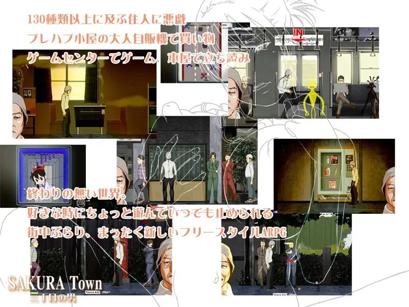 樱花镇 三丁目的男人 SAKURA Town 三丁目の男 V1.8 生肉版+特典CG集 PC端 日文原版 预览图