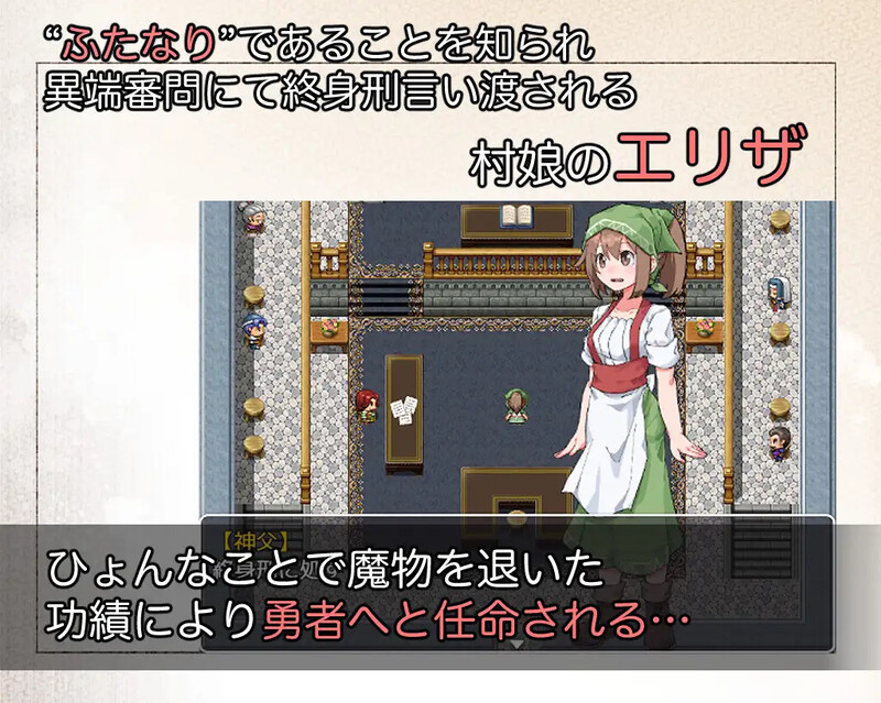 双性魔物使艾莉莎 ふたなり魔物使いエリザ V1.02 内嵌AI汉化版 PC端 预览图