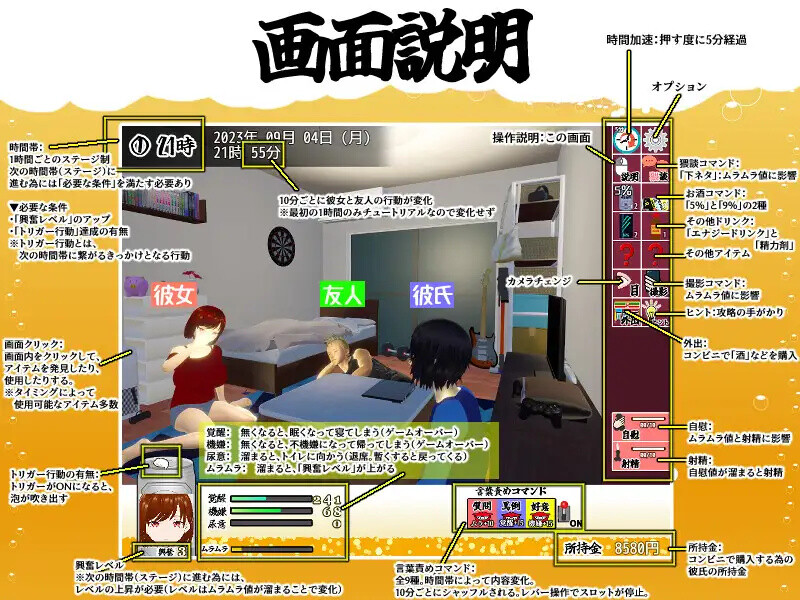 邀请友人一起玩女朋友？ 僕の彼女とヤッてみる? V1.05 PC端 官中版 预览图