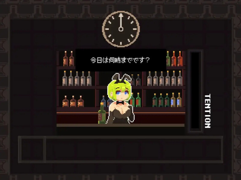 ST8月新作 互动SLG/像素动态/官中 兔女郎酒吧闲聊（BunnyBarTalk）STEAM官中 PC端 官中更新版 预览图