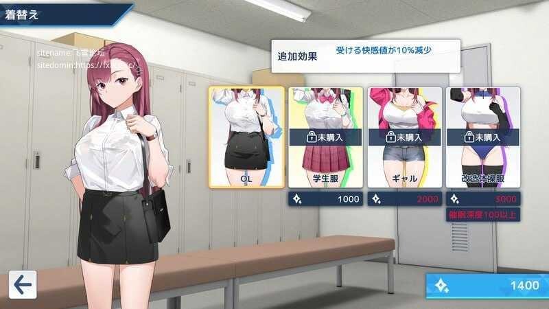 先行体验 互动SLG/偷摸触摸/动态 诱饵色狼调查员莉娜（囮恶作剧捜査官リナ）V1.0 PC端 官中版 预览图