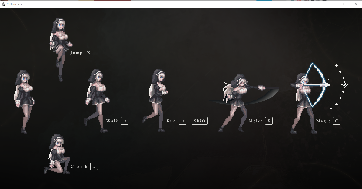 哥特少女勇与魔城2 SiNiSistar1.0.7官方中文正式版 V1.0.7 PC端 官中版 预览图