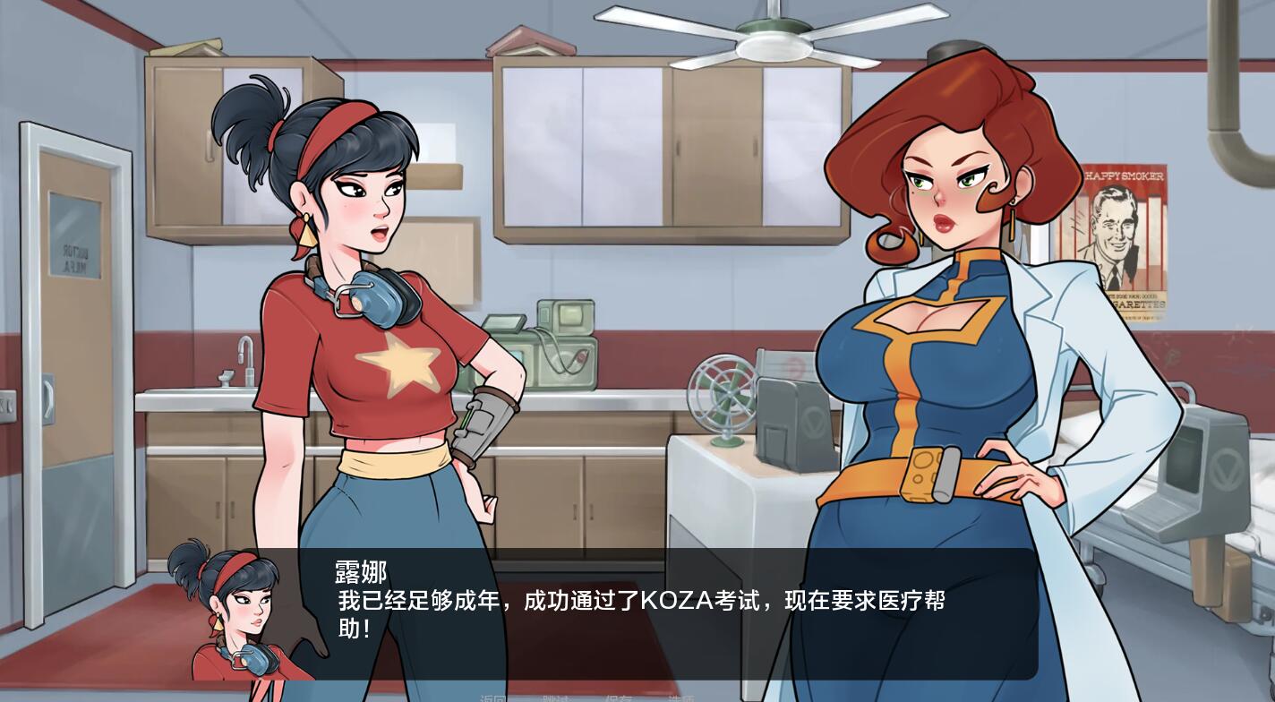SLG汉化 深穹 深藏 69 Deep Vault 69 v0.5.9 PC+安卓汉化版 双端 预览图