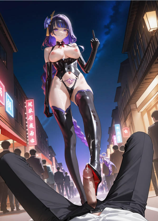 Street handjob challenge, last for足部互动/美臀/无修正/情趣内衣 漫画图集 预览图