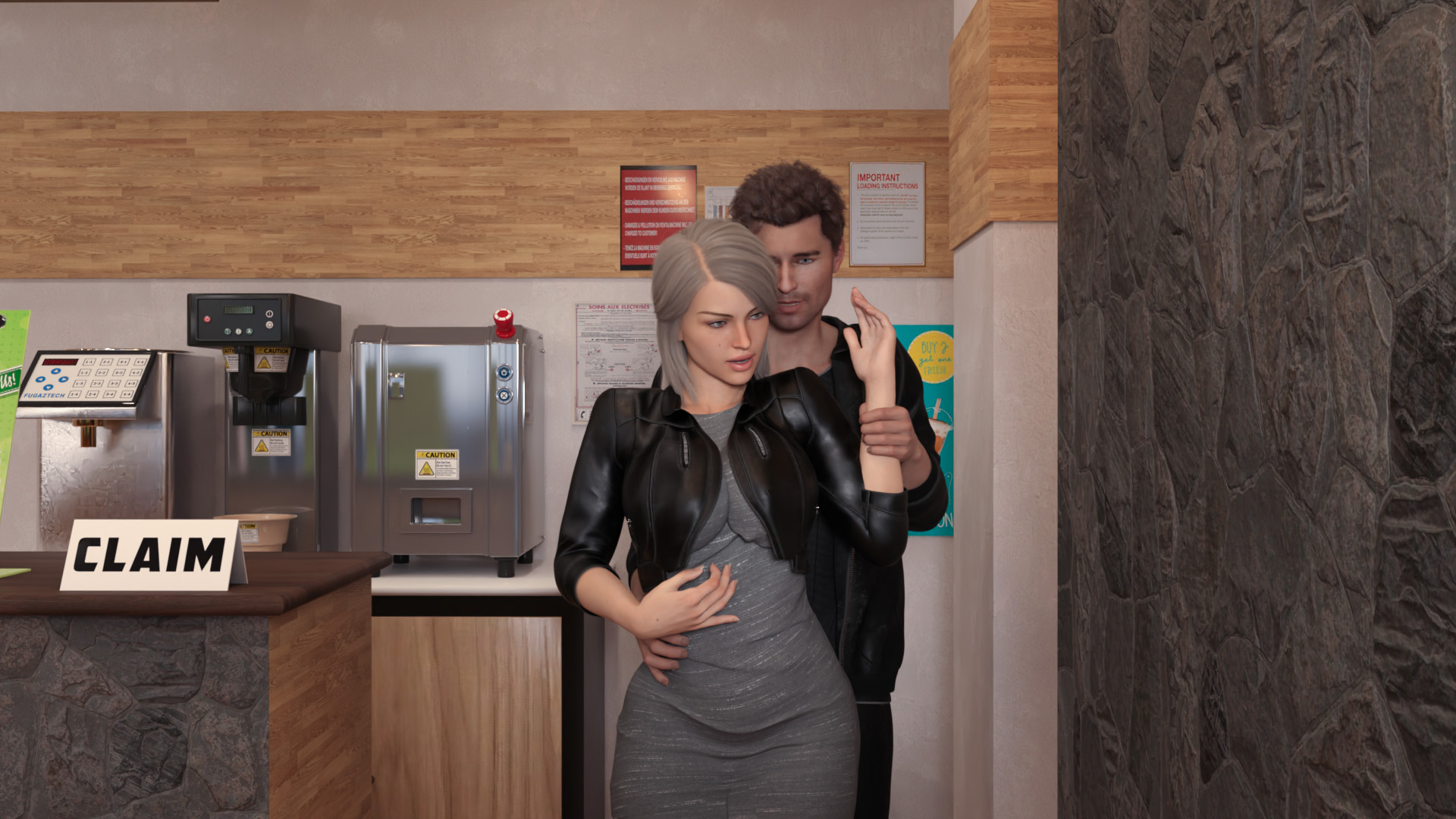 欧美SLG汉化动态 弯道时刻 曲线时刻 Curvy Moments v0.14E 双端 汉化版 预览图