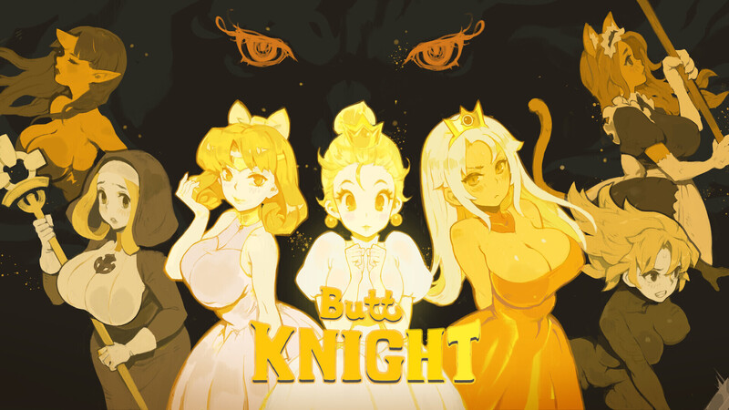 ST4月新作 动作ACT/动态/官中 蜜臀骑士（ButtKnight）STEAM官中 PC端 官中更新版 预览图