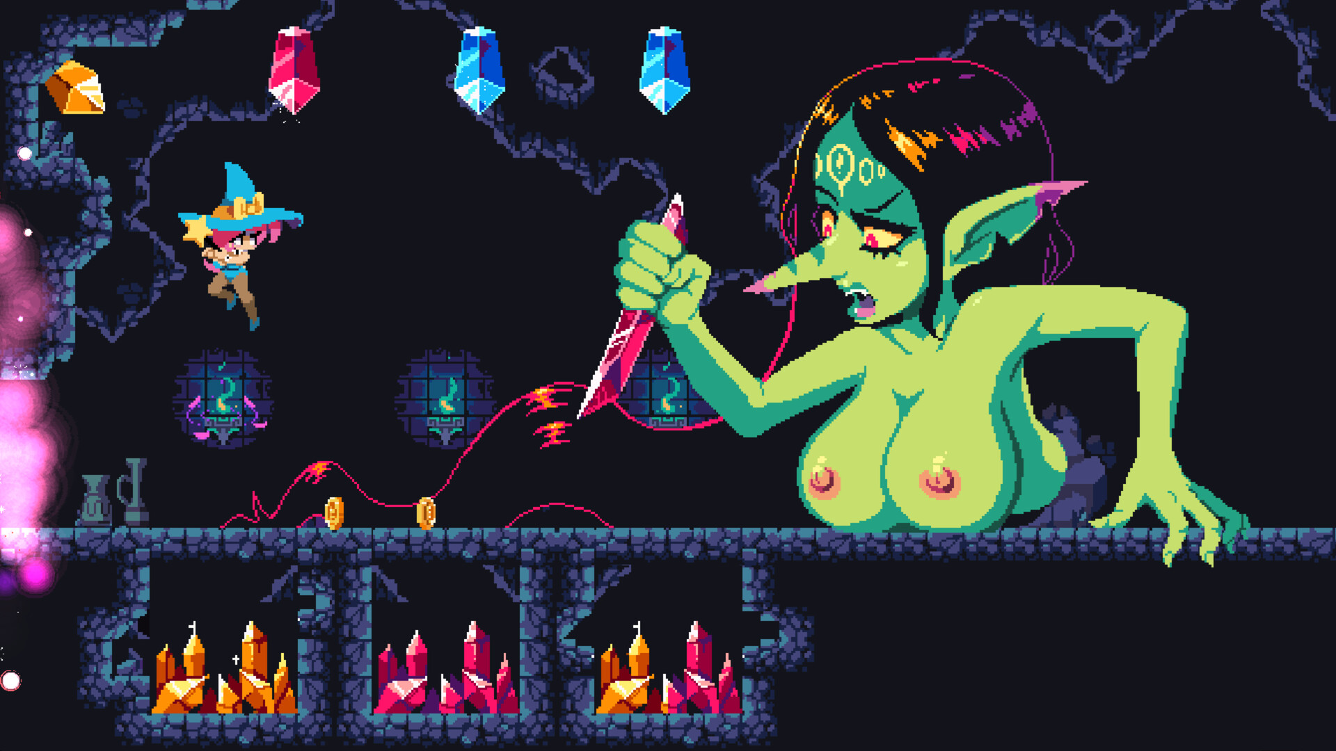 翻转女巫 FlipWitch - Forbidden Hex v1.5 PC端 官中版 预览图
